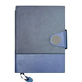 A5 Leather Buckled Diary with Magnetic Closure Office Meeting Notebook