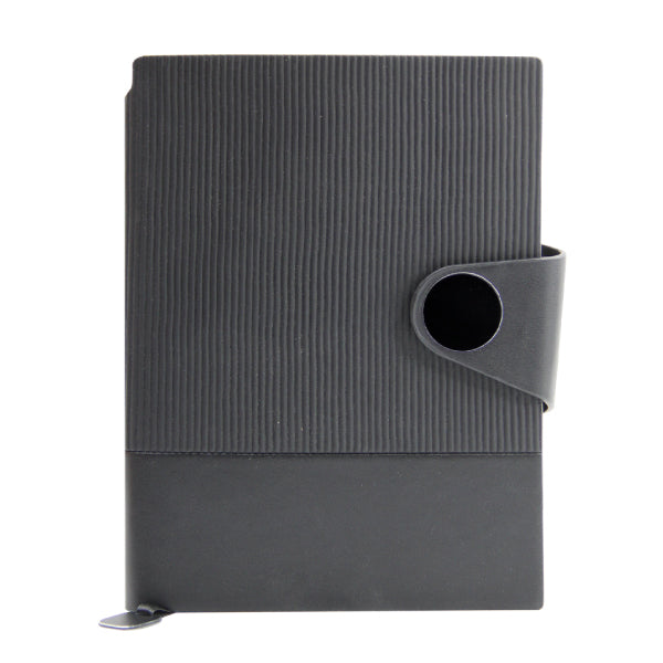 A5 Leather Buckled Diary with Magnetic Closure Office Meeting Notebook