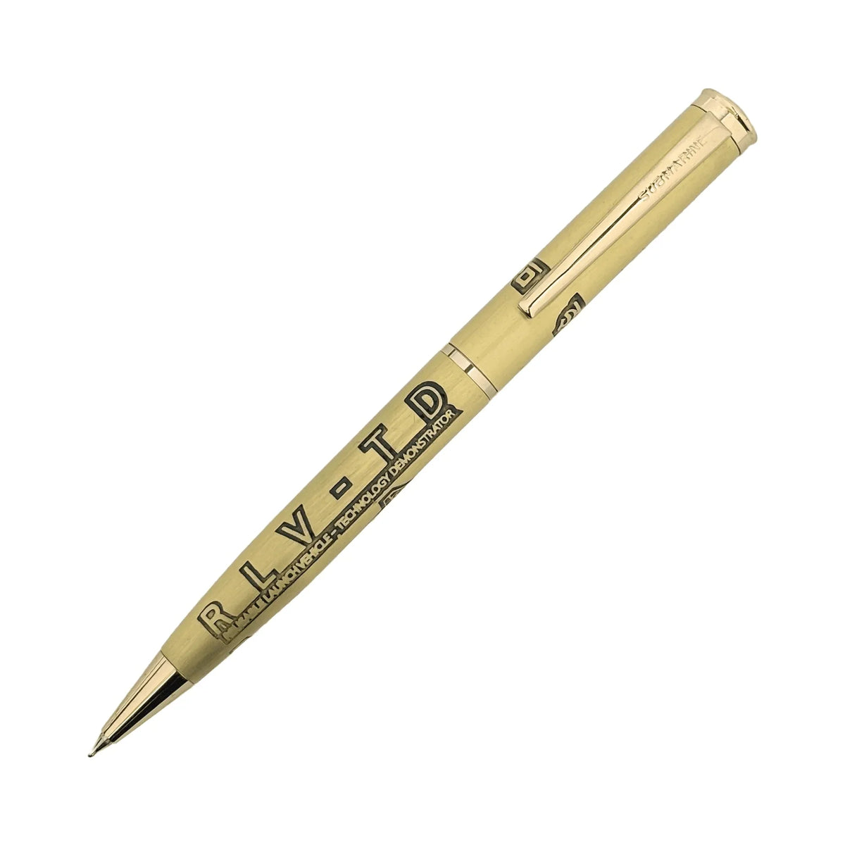 Submarine ISRO RLV-TD Rocket Pen  Premium Metal Space-Themed Ball Pen