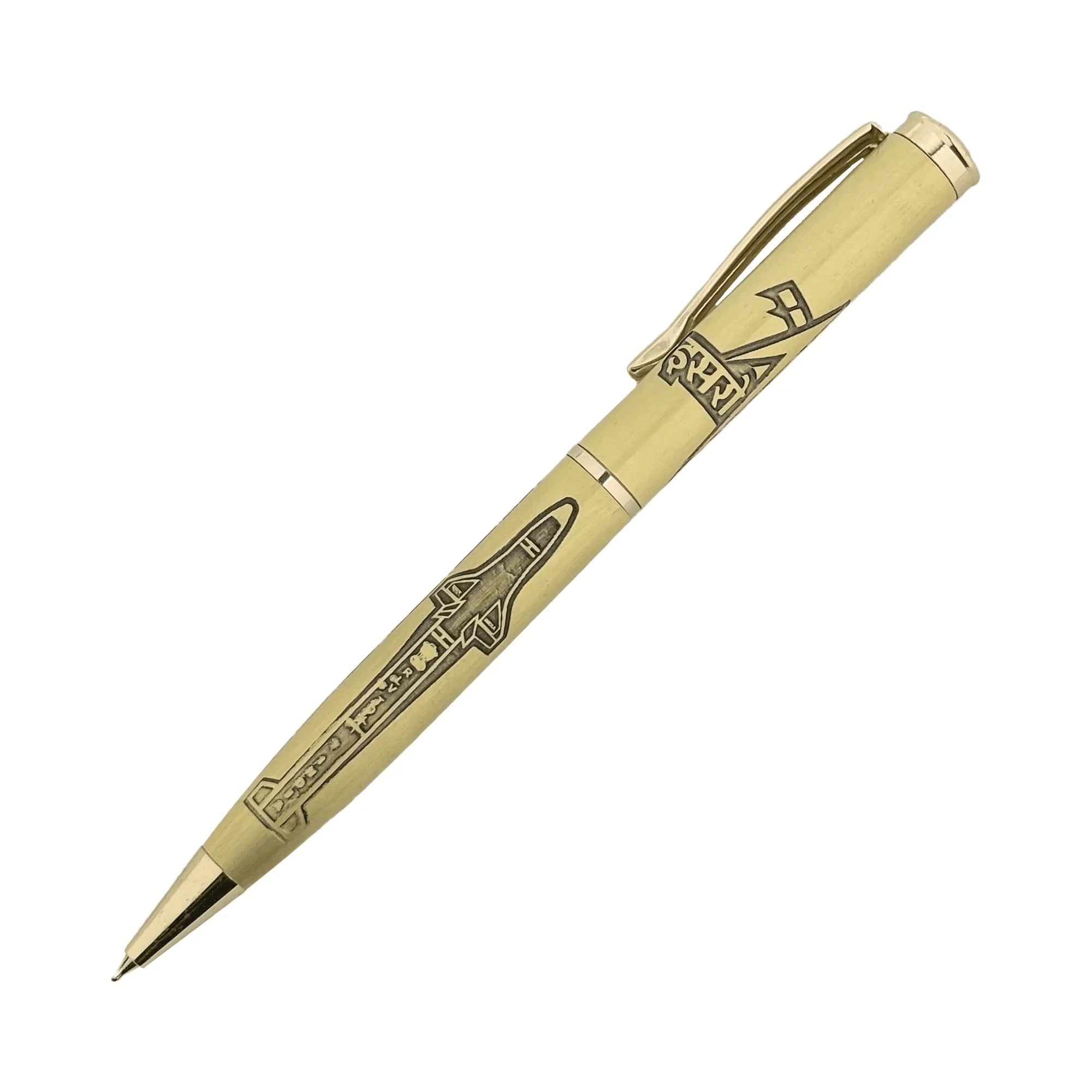 Submarine ISRO RLV-TD Rocket Pen  Premium Metal Space-Themed Ball Pen
