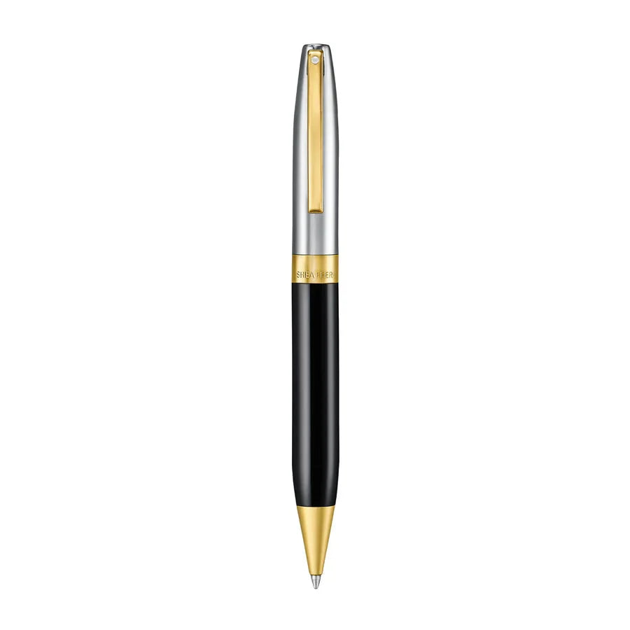 Sheaffer Legacy  Ballpoint Pen Black Chrome Gold Trim