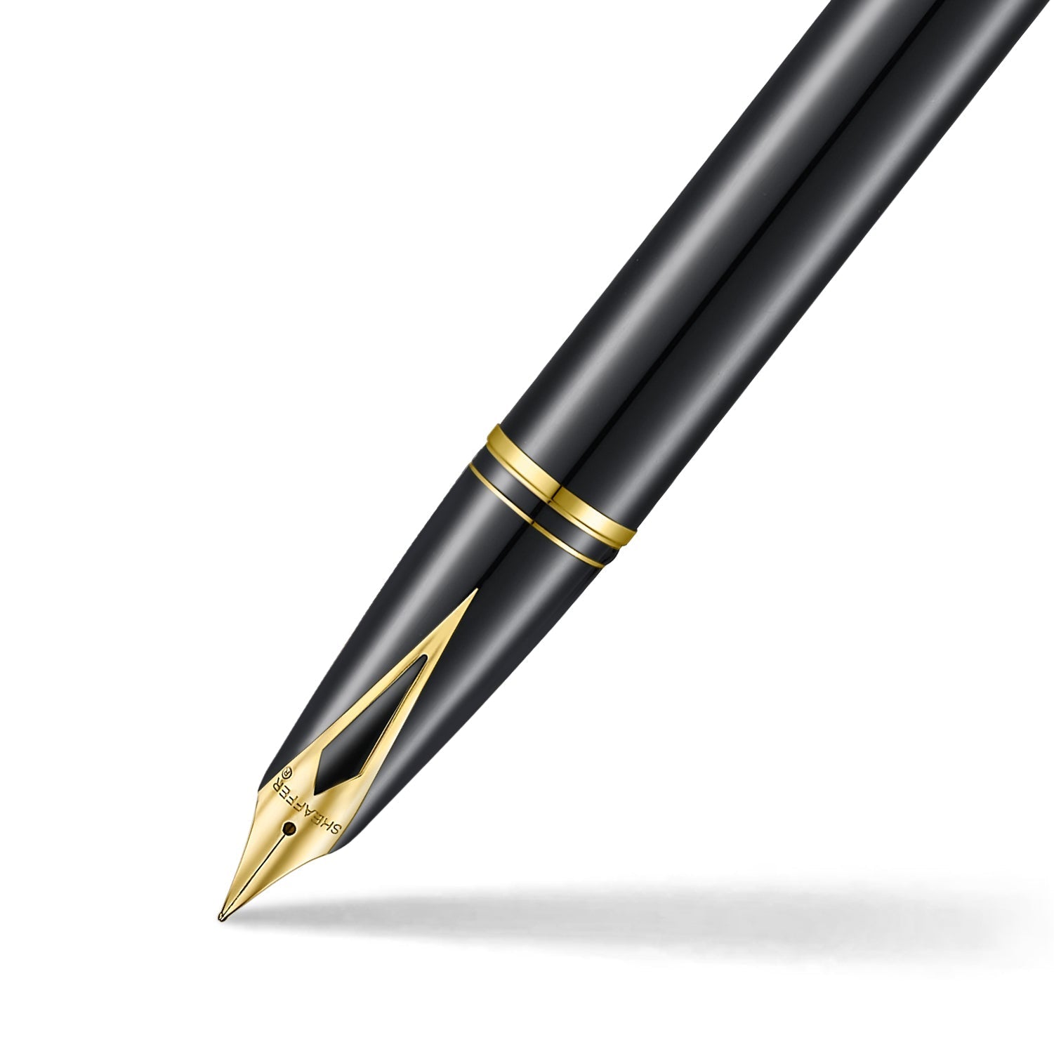 Sheaffer Legacy 9065 Fountain Pen Black Chrome Gold Trim