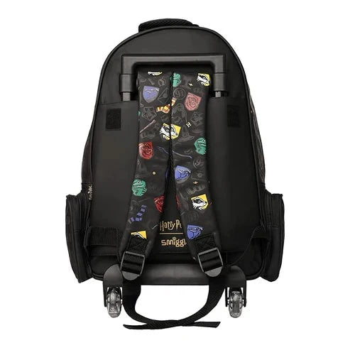 Smiggle Trolley Backpack with Light-Up Wheels – 4 Compartment