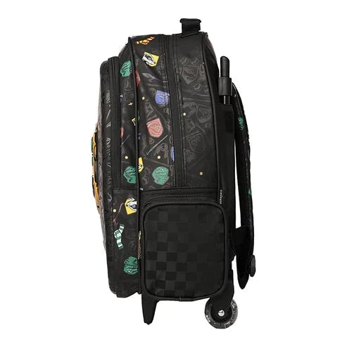 Smiggle Trolley Backpack with Light-Up Wheels – 4 Compartment