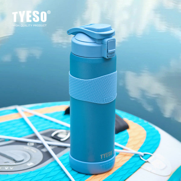 TYESO 900ml Stainless Steel Water Bottle Vacuum Insulated Flask