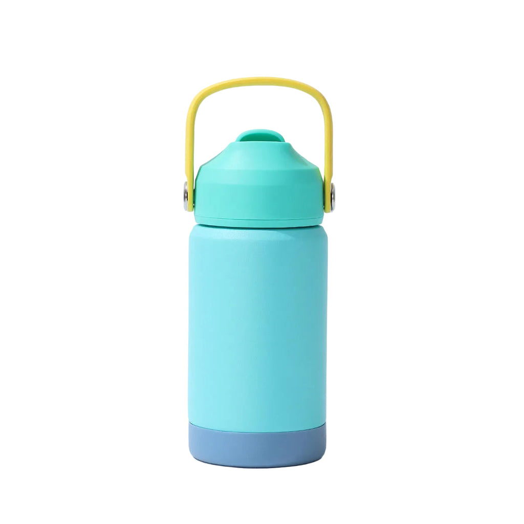Kids Stainless Steel Insulated Water Bottle with Straw 500ml
